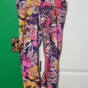 Floral Pattern Leggings
